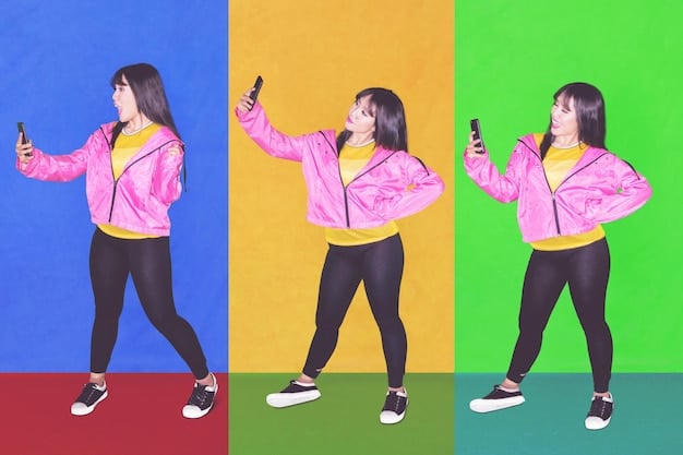 A split-screen image showing a person performing a popular TikTok dance challenge on one side and a group of people doing the same dance at a public event on the other side. This demonstrates the transition of TikTok trends from the digital realm to real-life scenarios.
