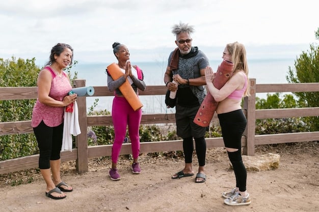 A diverse group of people engaging in different physical activities like jogging, swimming, and cycling, demonstrating the importance of regular exercise in diabetes prevention.