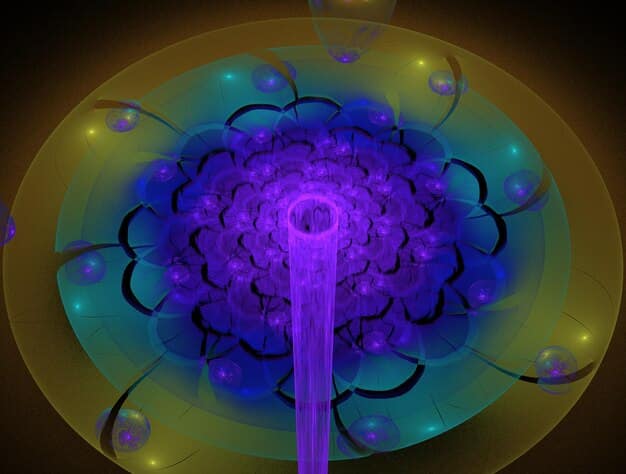 A stylized brain outline filled with a luminous abstract pattern, symbolizing thought, creativity, and the complex inner workings of the human mind, set against a calming, muted background.