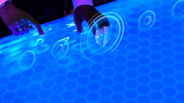 A conceptual image showing multiple abstract security layers, represented by glowing digital shields, protecting a central corporate network symbol, with small human figures reinforcing the idea of a skilled security team.