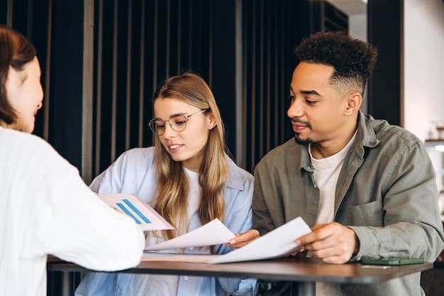 A group of people looking concerned while reading documents related to student loans and legal challenges. The setting is a dimly lit room, emphasizing the uncertainty and anxiety surrounding Breaking: Student Loan Forgiveness Program Faces Legal Challenge - What's the Future of Debt Relief?.