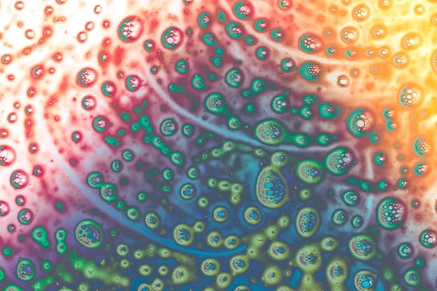 A microscopic view of diverse gut bacteria, highlighting different shapes and colors to represent the variety of species present in a healthy gut microbiome. Emphasize the importance of bacterial diversity in achieving optimal gut health.
