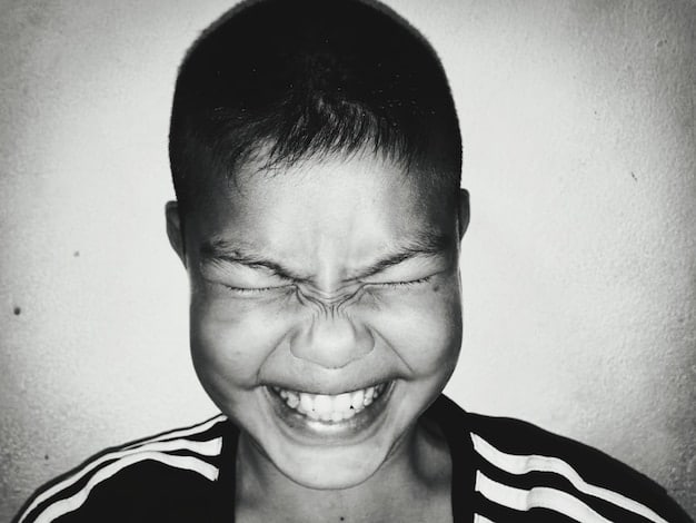 A close-up of a person's face, showing a range of emotions from joy to sadness to anxiety. The image conveys the complexity of human emotions and the importance of recognizing different emotional states.