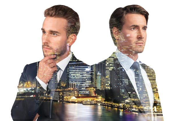 A split-screen image comparing two scenarios: on one side, a business thriving due to strategic adaptation to interest rate changes, and on the other side, a business struggling due to failure to adapt. The image should visually represent the importance of understanding and responding to the Federal Reserve's decisions. The title should be 